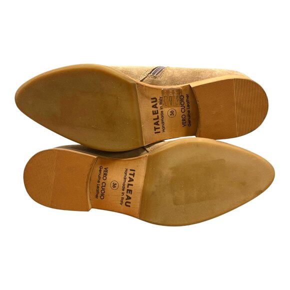 ITALEAU Miralda Suede Waterproof Studded Bootie  NWOB - Picture 8 of 12